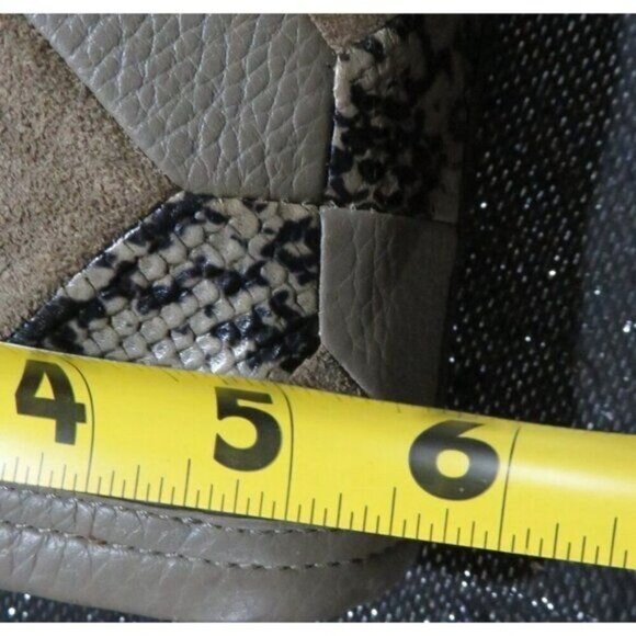 COACH Swagger Set 27 Patchwork Exotic Python Embossed Mixed Leather Satchels - Picture 16 of 16